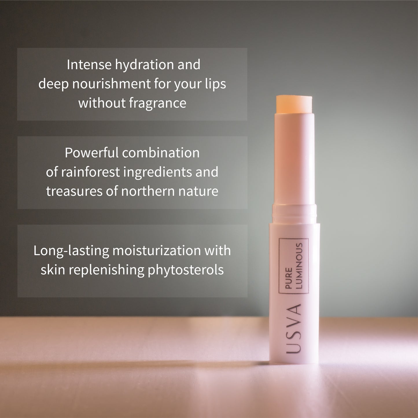 Pure Luminous Deeply Nourishing Lip Balm, Fragrance Free