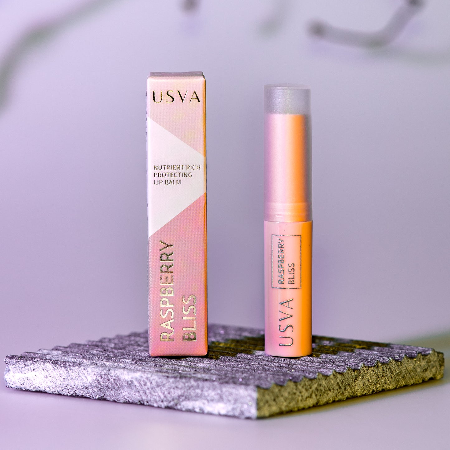 Raspberry Bliss Lip Balm - Natural Protective Nutrient Rich Formula | Vegan & Organic