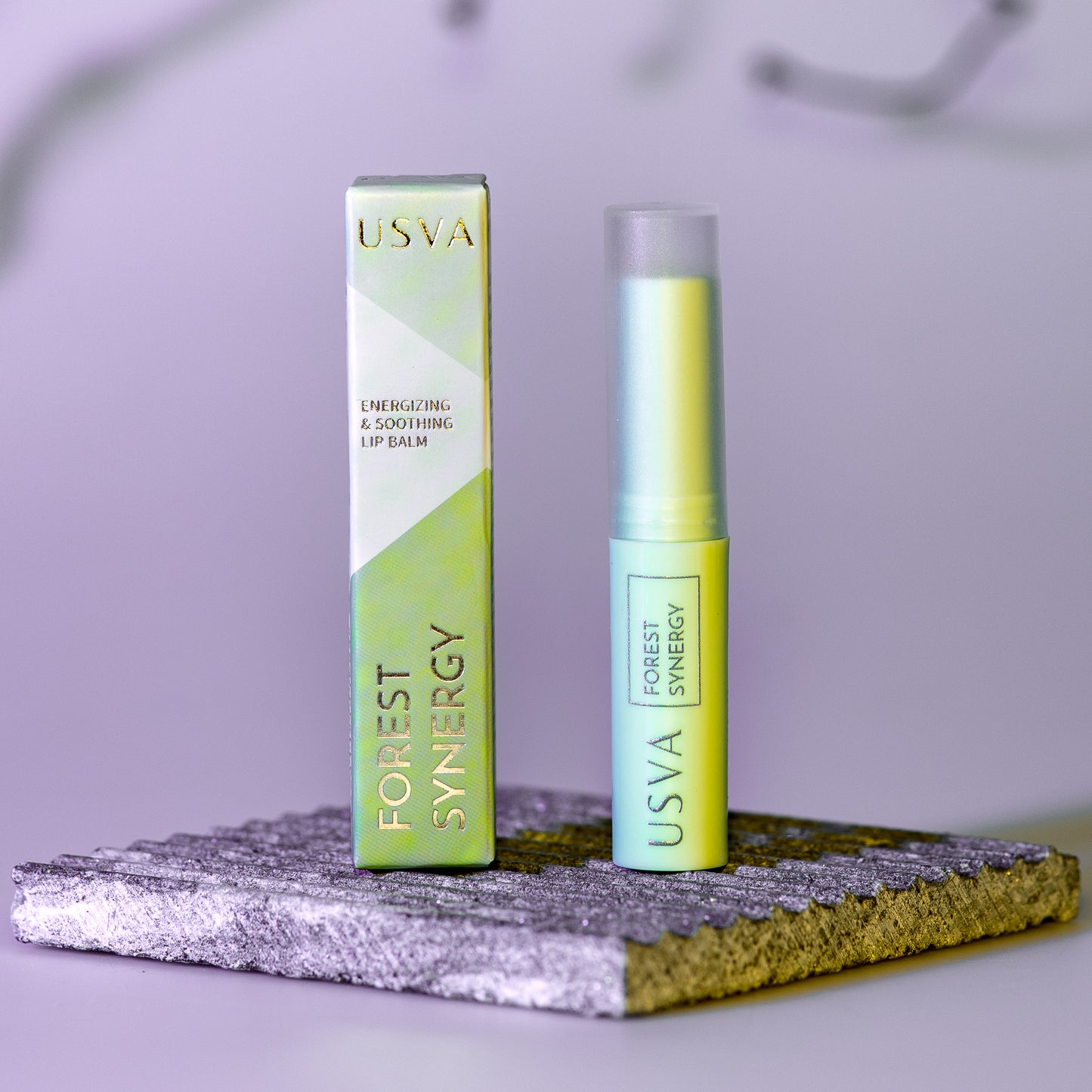 Forest Synergy Energizing & Soothing Lip Balm